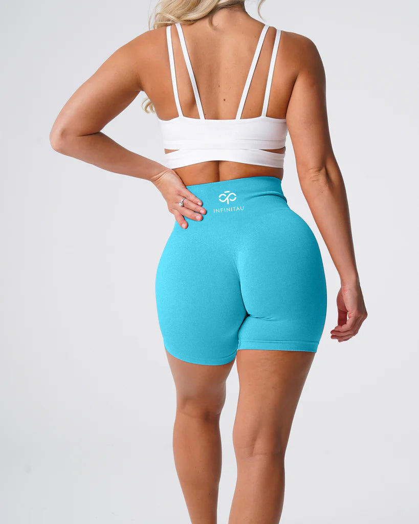 Canary Blue Primed Shorts – Infinitau